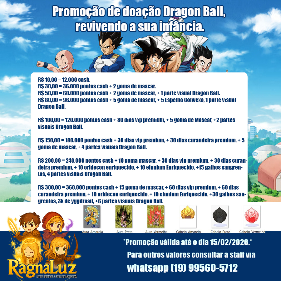 Nova promo&ccedil;&atilde;o doa&ccedil;&atilde;o diaponivel at&eacute; o dia 15/02/206